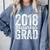 2018 Business Graduation MBA Graduate Degree Comfort Colors Sweatshirt Blue Jean