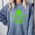 2018 Graduation Red Green High School Color Comfort Colors Sweatshirt Blue Jean