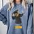2018 Graduation Shirts Sloth Lovers For Women Teens Comfort Colors Sweatshirt Blue Jean