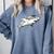 2019 Graduation Shark T Shirt High School College Grad Comfort Colors Sweatshirt Blue Jean