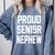 2019 Senior Nephew SEN19R Class Graduation Party T Shirt Comfort Colors Sweatshirt Blue Jean