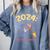 2024 Year Of The Introvert New Year Adventures Comfort Colors Sweatshirt Blue Jean 2024 Year Of The Introvert New Year Adventures Comfort Colors Sweatshirt Blue Jean