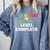 3rd Grade Level Complete Third Grade Graduation Comfort Colors Sweatshirt Blue Jean