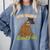 6th Grade Graduation Sloth Nailed It Class Of 2025 Comfort Colors Sweatshirt Blue Jean