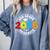 8th Grade 2026 Graduate School Senior Year Graduation Day Comfort Colors Sweatshirt Blue Jean
