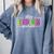 8th Grade Graduate 2024 Graduation Last Day Of School Comfort Colors Sweatshirt Blue Jean