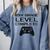 8th Grade Level Complete T Shirt Graduation Comfort Colors Sweatshirt Blue Jean