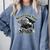 The Addams Family TV Series – Uncle Fester Graduation Spark Premium Comfort Colors Sweatshirt Blue Jean