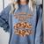 My Alone Time Is For Your Safety Coffee Lover Introvert Comfort Colors Sweatshirt Blue Jean