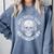 Anti Social Club Official Member Introvert Crest Comfort Colors Sweatshirt Blue Jean Anti Social Club Official Member Introvert Crest Comfort Colors Sweatshirt Blue Jean
