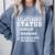 Anti Valentines Day Nursing School Nurse Graduation Shirt Comfort Colors Sweatshirt Blue Jean