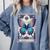 Antisocial Butterfly Introvert Distressed Comfort Colors Sweatshirt Blue Jean Antisocial Butterfly Introvert Distressed Comfort Colors Sweatshirt Blue Jean