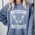 Antisocial Butterfly Introverts Homebodies Comfort Colors Sweatshirt Blue Jean