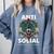 Antisocial Introvert I Like Being Alone Comfort Colors Sweatshirt Blue Jean Antisocial Introvert I Like Being Alone Comfort Colors Sweatshirt Blue Jean