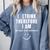 Anxiety Awareness Mental Health Top For Introvert Comfort Colors Sweatshirt Blue Jean