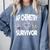 AP Chemistry Survivor Graduation 2024 High School Comfort Colors Sweatshirt Blue Jean