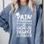 Bachelor Degree Graduation Comfort Colors Sweatshirt Blue Jean