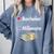 Bachelor Graduation Comfort Colors Sweatshirt Blue Jean