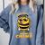 Bees They Call Me The Spelling Bee Champ Graduation Comfort Colors Sweatshirt Blue Jean