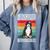 Bernedoodle Dog Introvert Bernedoodle Comfort Colors Sweatshirt Blue Jean