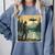 Bigfoot Sasquatch Alien Spaceship UFO Introvert Bruh Comfort Colors Sweatshirt Blue Jean Bigfoot Sasquatch Alien Spaceship UFO Introvert Bruh Comfort Colors Sweatshirt Blue Jean