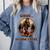 Bigfoot Sasquatch Lover Introvert Antisocial Humor Comfort Colors Sweatshirt Blue Jean