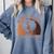 Black Queen With a Masters Degree Melanin Girls Graduation Comfort Colors Sweatshirt Blue Jean