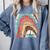 Books Helping Introverts Avoid Conversation Comfort Colors Sweatshirt Blue Jean