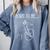 Born To Be a Nurse Doctor Graduation T-Shirt Comfort Colors Sweatshirt Blue Jean