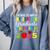 My Brother Graduated Kindergarten Class Of 2025 Graduation Comfort Colors Sweatshirt Blue Jean