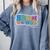 Bruh We Out Seniors End Of School Student Graduation Class Comfort Colors Sweatshirt Blue Jean