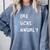 More Bucks Annually MBA Graduation Shirt Comfort Colors Sweatshirt Blue Jean