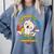 Cat Mom Loves Cats Dad Not In The Mood For People Introvert Comfort Colors Sweatshirt Blue Jean