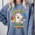 Cat Mom Loves Cats Dad Not In The Mood For People Introvert Comfort Colors Sweatshirt Blue Jean