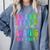 Certified Medical Assistant CMA Graduation Comfort Colors Sweatshirt Blue Jean