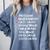 Check Mark End Of Year 1st Grade Shirt-1st Grade Graduation Comfort Colors Sweatshirt Blue Jean