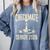 Checkmate Senior 2026 Chess Piece Class Of 2026 Graduation Comfort Colors Sweatshirt Blue Jean
