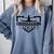Cheerleading Senior Night Cheer Senior 2025 Graduation 30 Comfort Colors Sweatshirt Blue Jean