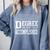 Chemical Engineering Degree College Graduation T-Shirt Comfort Colors Sweatshirt Blue Jean