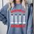 Chemistry Science Joke Graduated Cylinder Graduation T-Shirt Comfort Colors Sweatshirt Blue Jean