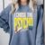 I Chose The Psycho Path Psychology Major Graduation Comfort Colors Sweatshirt Blue Jean