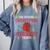 Christmas Introvert Team Introvert Introverted Xmas Comfort Colors Sweatshirt Blue Jean