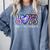 Class Of 1973 Tie Dye 50th Class Reunion Senior Graduation Comfort Colors Sweatshirt Blue Jean