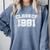 Class Of 1981 School Tee Shirt Graduation Class Party Comfort Colors Sweatshirt Blue Jean