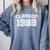 Class Of 1999 99 School Tee Shirt Graduation Class Party Comfort Colors Sweatshirt Blue Jean