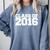 Class Of 2016 Senior Graduation Novelty Fashion T Shirt Top Comfort Colors Sweatshirt Blue Jean