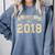 Class Of 2018 T-Shirt For 2018 Graduation Seniors Comfort Colors Sweatshirt Blue Jean