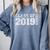 Class Of 2019 Senior High School Graduation Tee Comfort Colors Sweatshirt Blue Jean