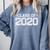 Class Of 2020 School Student Senior Graduation Year Comfort Colors Sweatshirt Blue Jean