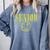 Class Of 2020 Senior 90s Grunge Graduation Comfort Colors Sweatshirt Blue Jean